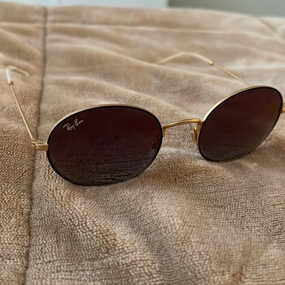 Ray-Ban beat RB 3594 9114/U0 53-20 sunglasses gold matte frame - Picture 4 of 9